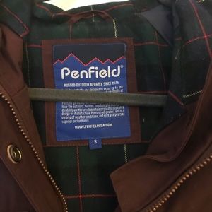 Burgundy penfield jacket